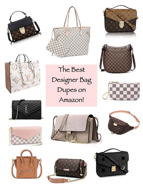 bag dupe amazon|designer dupes on amazon 2022.